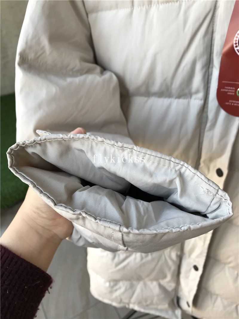 Canada Goose White Down Coat